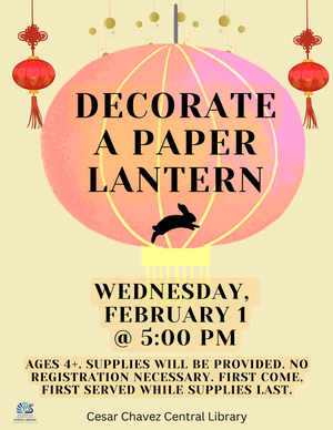 Decorate a Paper Lan